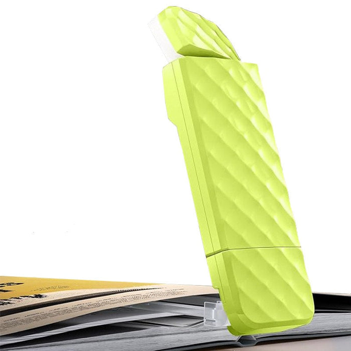 Green Clip-on Rechargeable Reading Light - 3 Color 5 Brightness Book