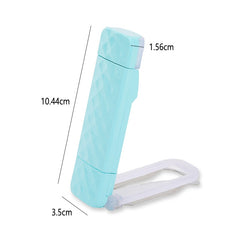 Light Blue Clip-on Reading Light - Rechargeable 3 Color 5 Brightness