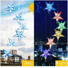 StarsMoon Solar Wind Chimes - Christmas Gardening Gift for Mom