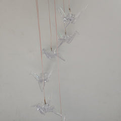 PaperCrane Colorful Solar Wind Chimes - Gardening Christmas Gift
