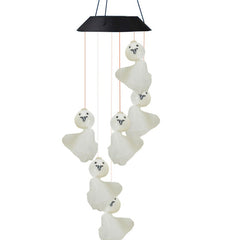FabricGhost Colorful Solar Wind Chimes - Gardening Christmas Gift