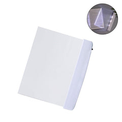 White Flat Book Light - Wireless Full Page LED Board for Reading