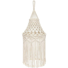 Lamp Shade Pendant Light Cover - Boho Decor for Living Office