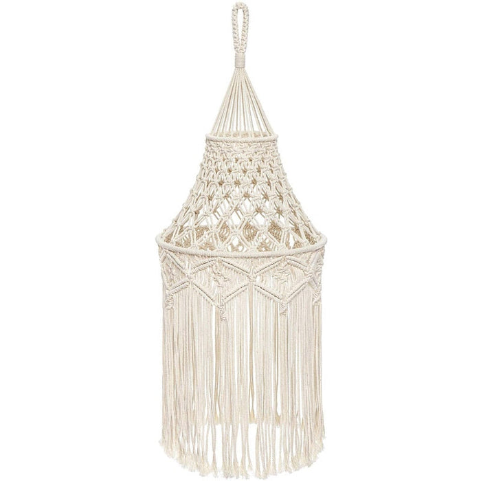 Lamp Shade Pendant Light Cover - Boho Decor for Living Office