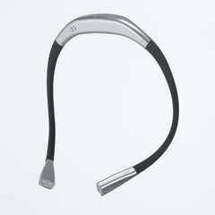 Silver Neck Reading Light - 3 Color Rechargeable Book Light for Bed