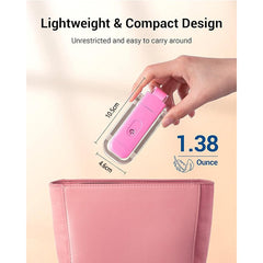 Pink Clip-on Reading Light for Book - 3 Brightness Eye Protection