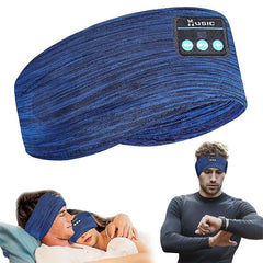 Lake Blue Bluetooth 5.0 Music Headband HD Stereo Headphones for Workout
