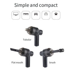 Mini USB Keyboard Vacuum Cleaner - Wireless Brush for Laptop and PC