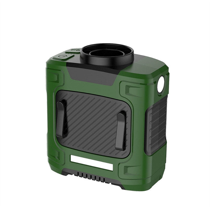 Catzon Green Waist Fan 10000mAh with Flashlight Clip - Outdoor Use