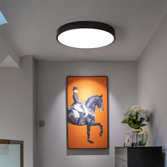 Radar Sensing LED Ceiling Light 18W with Remote - Black
