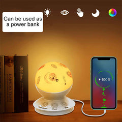 RGB Voice-Activated Pickup Lamp - Rechargeable LED Night Light