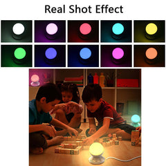 RGB Voice-Activated Pickup Lamp - Rechargeable LED Night Light