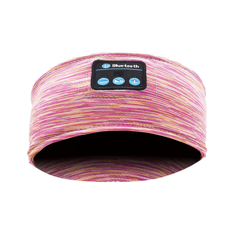 Pink Sleep Headphones Bluetooth 5.0 Headband HD Stereo for Workout