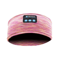 Pink Sleep Headphones Bluetooth 5.0 Headband HD Stereo for Workout