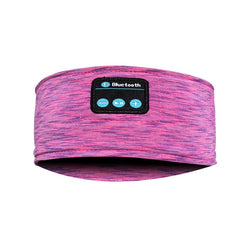 Rose Red Bluetooth?5.0 Sleep Headband Headphones HD Stereo for Workout