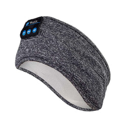 Grey Wireless Bluetooth Sleep Headband Headphones for Travel&Workout