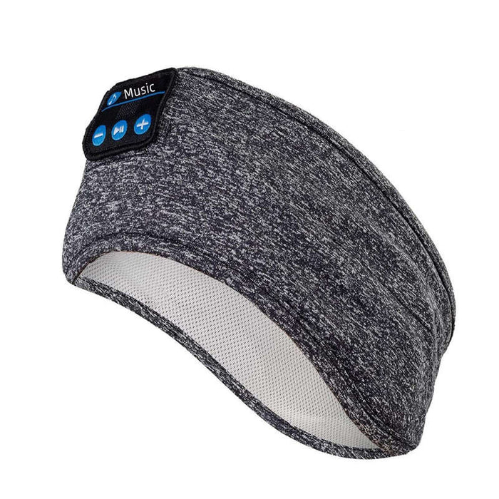 Grey Wireless Bluetooth Sleep Headband Headphones for Travel&Workout