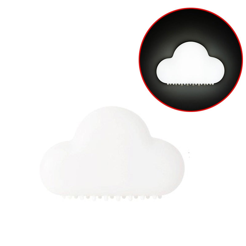 White USB Cloud Night Light Sound Control Touch Lamp