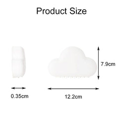 White USB Cloud Night Light Sound Control Touch Lamp