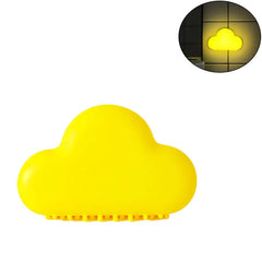 Yellow USB Cloud Night Light Sound Control Touch Lamp