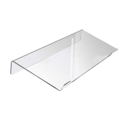 Clear Acrylic Tilted Keyboard Holder for Ergonomic Typing