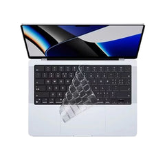Clear Silicone Keyboard Cover Skin for MacBook Pro 14