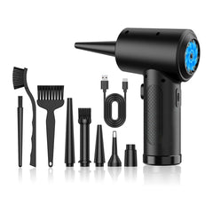 Cordless Compressed Air Duster - Portable Blower for Keyboard Cleaning