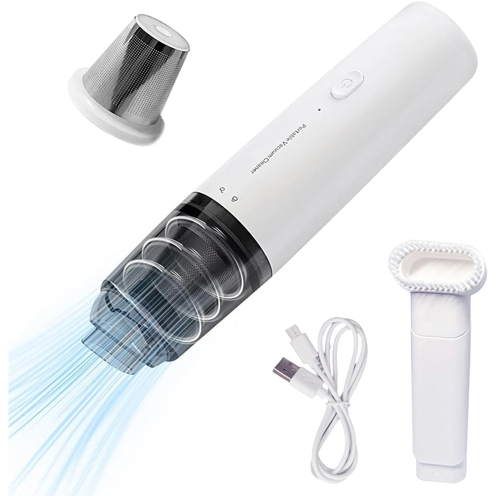 Cordless Handheld Car Vacuum Cleaner - 4000Pa for Keyboard and Computer