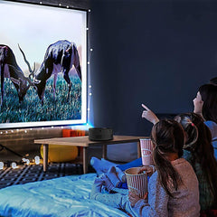 Dark Player Mini Projector - LED HD Android iOS Home Cinema