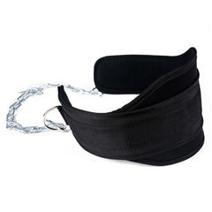 Weightlifting Dip Belt with Chain for Pull Ups and Bodybuilding