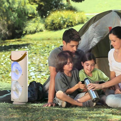 2-in-1 Spray Humidifier Fan - Personal Cooling Air Conditioner