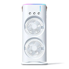 2-in-1 Spray Humidifier Fan - Personal Cooling Air Conditioner