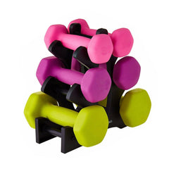 3-Tier Dumbbell Storage Rack Stand for Home Gym Weight Holder