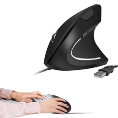 Ergonomic Vertical Optical Mouse USB Wired 800¨C1600 DPI