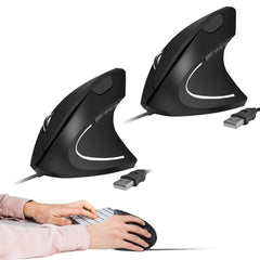 Ergonomic Vertical Optical Mouse USB Wired 800¨C1600 DPI
