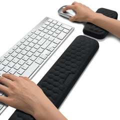 Soft Memory Foam Wrist Rest Support Set for Keyboard and Mouse