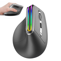 2.4G Ergonomic Vertical RGB Wireless Mouse for Computer