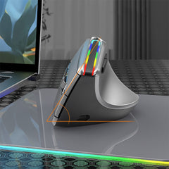 2.4G Ergonomic Vertical RGB Wireless Mouse for Computer