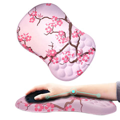 Ergonomic Wrist Rest Pad for Mouse and Keyboard Support