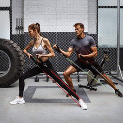 Exercise Resistance Bands Set with Pull Ropes and Extenders