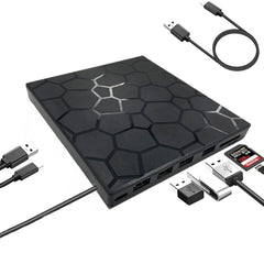 USB 3.0 Type-C External DVD Drive Disc Burner for Laptop PC