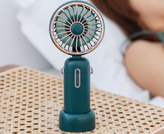F30 Foldable 4800mAh Table Fan - USB Rechargeable for Outdoor Cooling