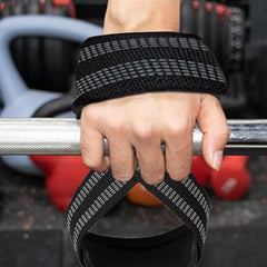 Figure 8 Deadlift Lifting Straps Anti-Slip Wrist Support Belts