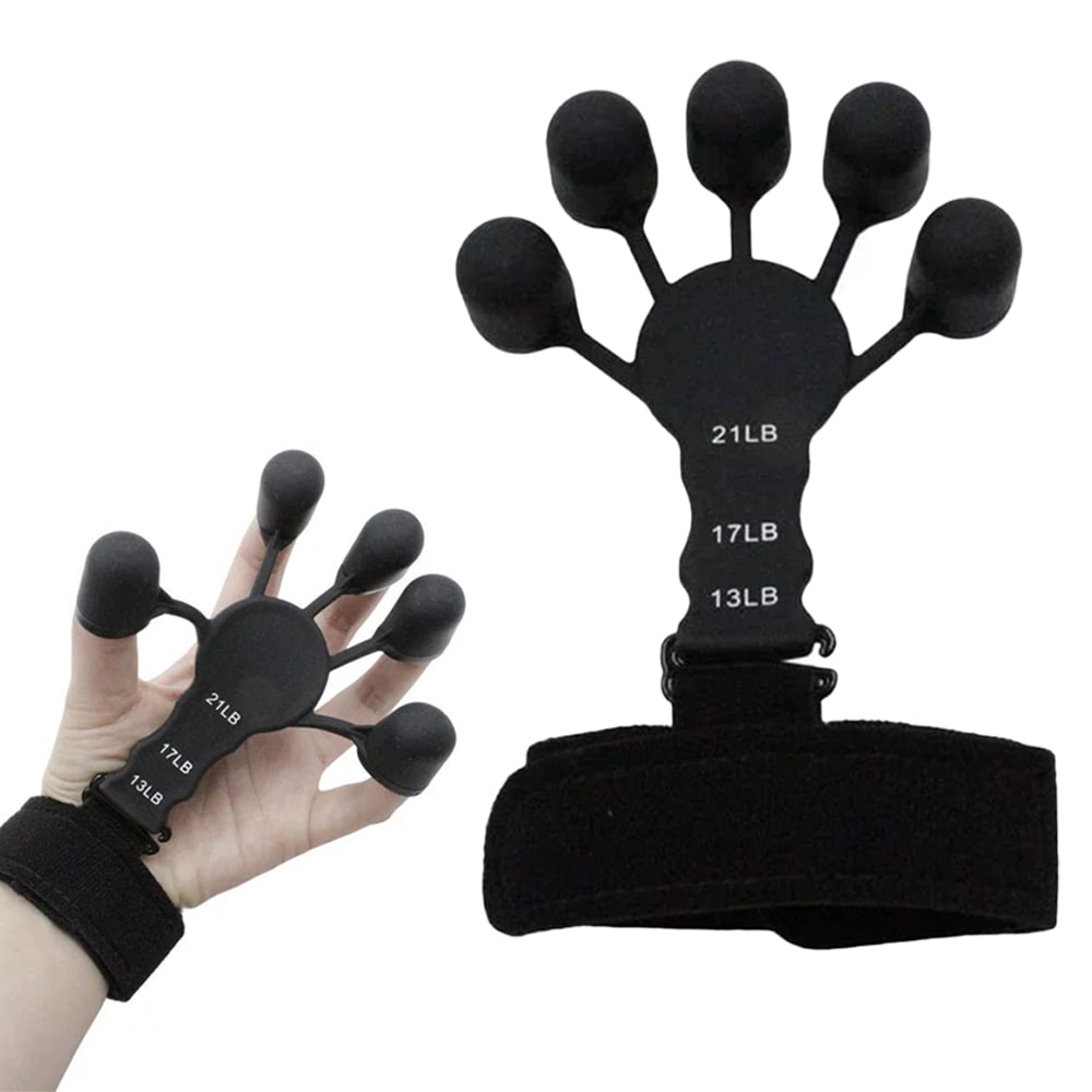Finger Exerciser Hand Strength Trainer for Therapy and Pain Relief