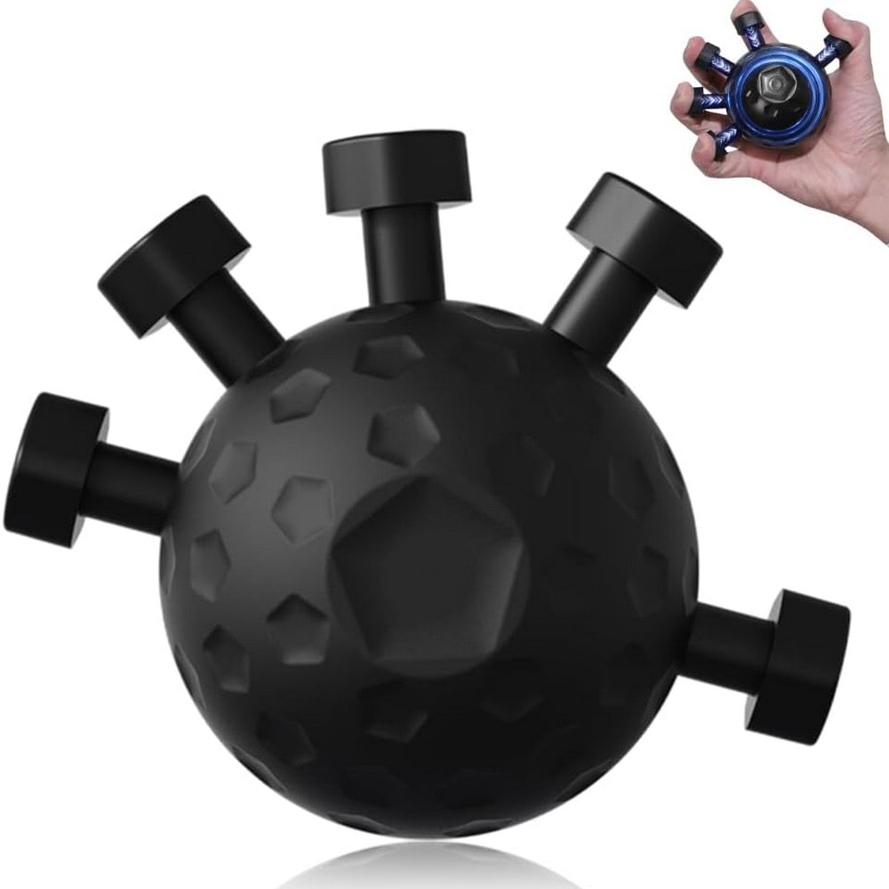 Adjustable Finger Grip Strengthener Hand Wrist Training Ball