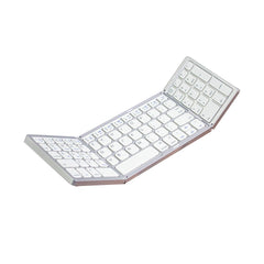 Portable Foldable Bluetooth Keyboard with Numeric Keypad - Wireless