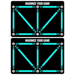 Anti-Skid Football Training Mat for Dribble Footstep Practice