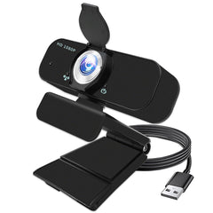 1080P USB Webcam with Mic Auto Focus and Privacy Cover