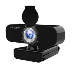1080P USB Webcam with Mic Auto Focus and Privacy Cover