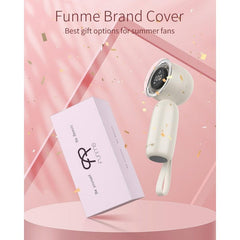 Funme Turbo Pocket Fan - 14000RPM 5-Speed 3000mAh with Display